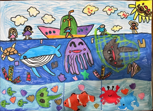 海洋生物金門鱟由我保護-金門海洋攝影及寫生作品線上票選活動
