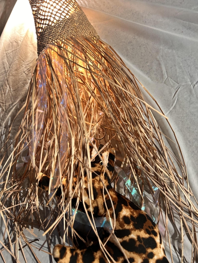潛行之紋——石虎與溪流的對話 Ghost in the Mesh-2025台灣藺草創作獎