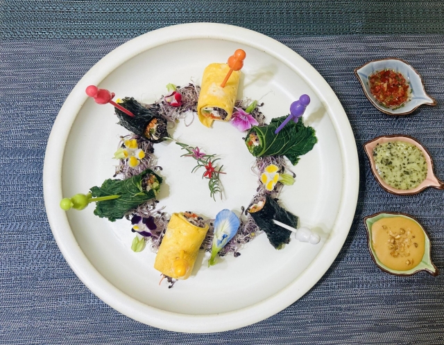 彩蔬雞絲三色捲-癌症關懷基金會 第四屆 親子料理選拔大賽【睛彩料理王！】