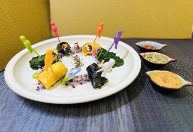 彩蔬雞絲三色捲-癌症關懷基金會 第四屆 親子料理選拔大賽【睛彩料理王！】