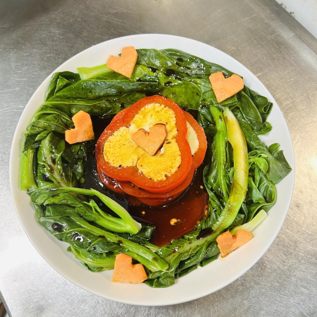 清香芥蘭彩椒塔-癌症關懷基金會 第四屆 親子料理選拔大賽【睛彩料理王！】