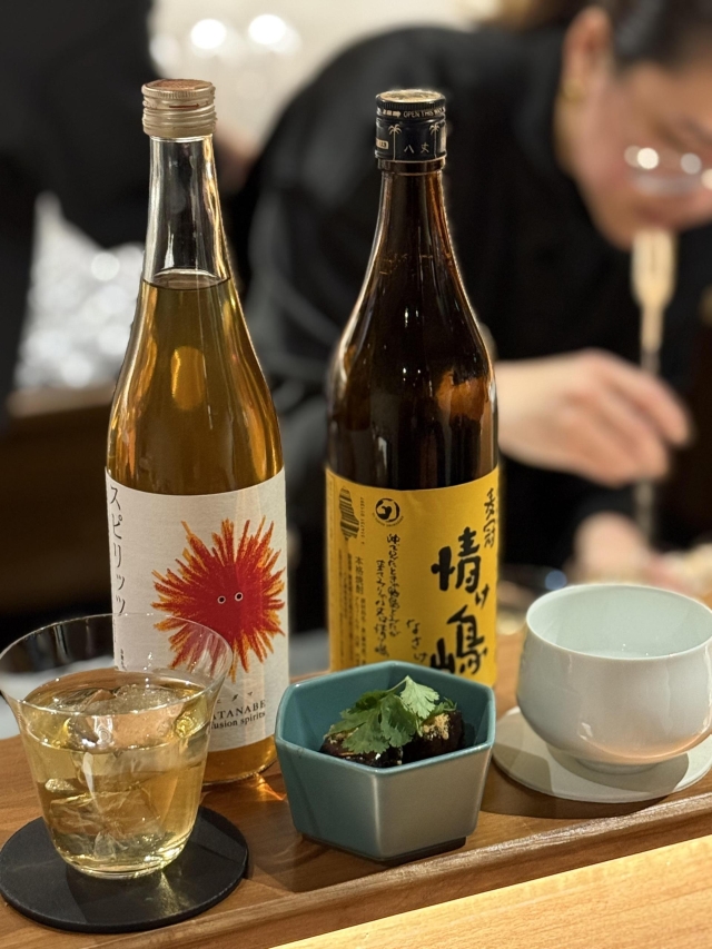 麥燒酎x豬血糕-日本燒酎 × 台灣小吃
