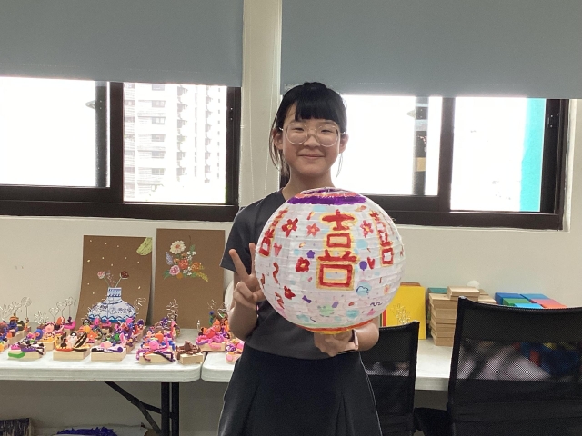 開心的燈籠-2026頭份四月八-校園花燈創意投票競賽