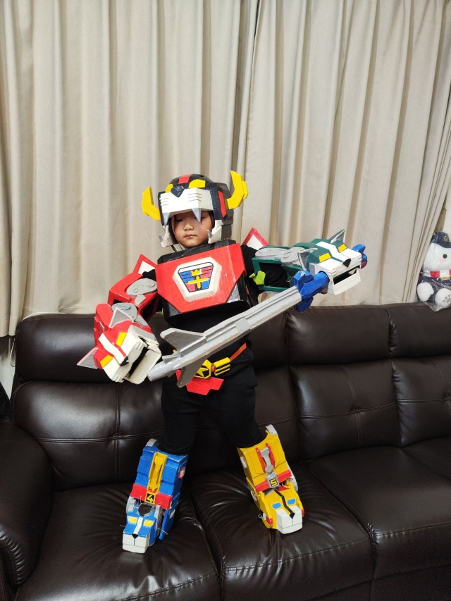 五獅合體，百獸王-「紙箱變裝大賽」人氣王投票