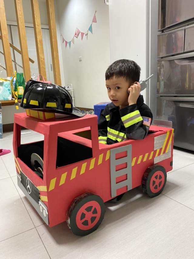 勇敢的救援小隊，在線/現救援-「紙箱變裝大賽」人氣王投票