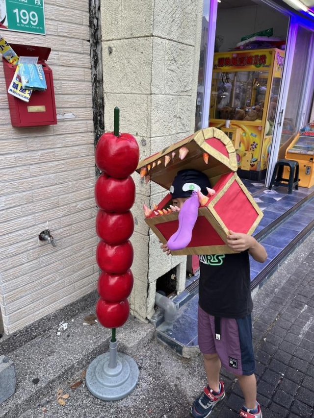 嘴饞寶箱怪-「紙箱變裝大賽」人氣王投票