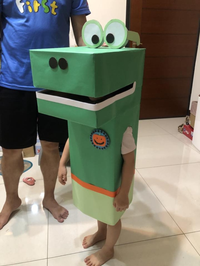 阿奇幼幼園-海皮-「紙箱變裝大賽」人氣王投票