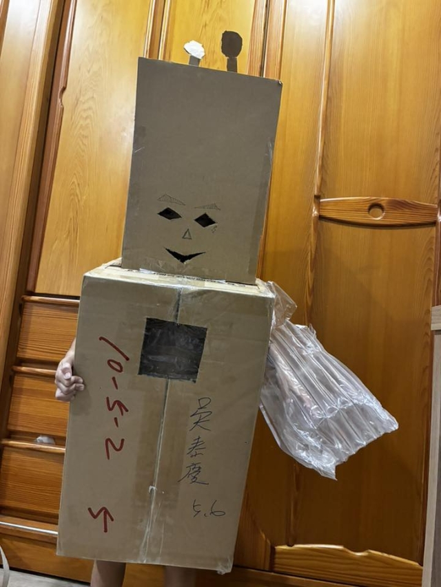 紙箱外星人-「紙箱變裝大賽」人氣王投票