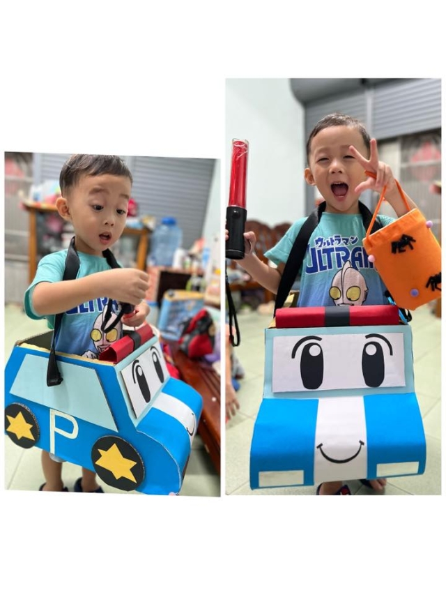 波力警察-「紙箱變裝大賽」人氣王投票