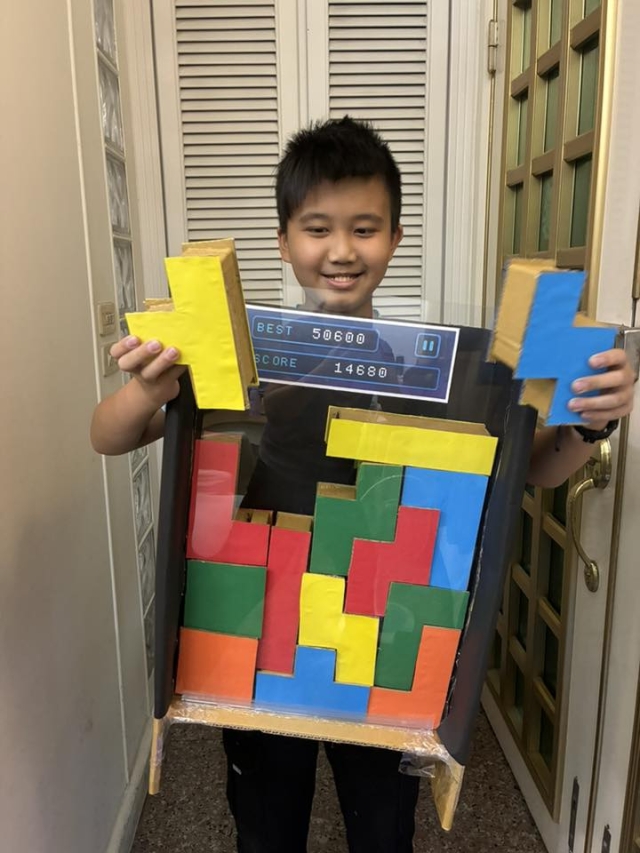 可以玩的俄羅斯方塊-「紙箱變裝大賽」人氣王投票