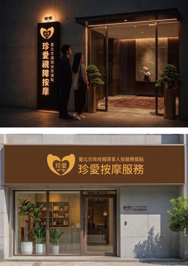 愛之光-115年度臺北市視障按摩據點視覺設計競賽【人氣獎】