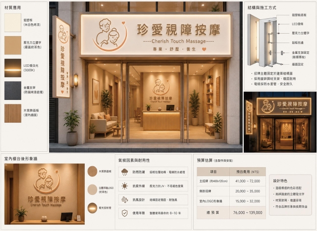 觸見溫暖-115年度臺北市視障按摩據點視覺設計競賽【人氣獎】
