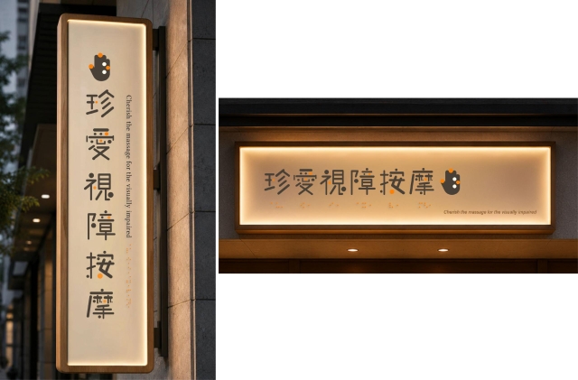 觸見溫暖-115年度臺北市視障按摩據點視覺設計競賽【人氣獎】