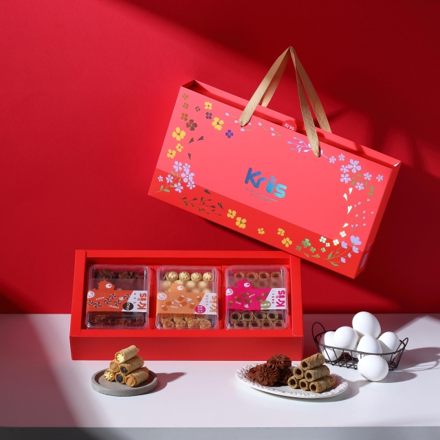 食25-1 花閃Kris三寶禮盒-2026 臺中市政府青年創業品牌推廣計畫-十大新創之星網路票選