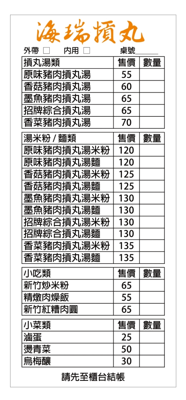海瑞摃丸店-2026風城好味名店票選