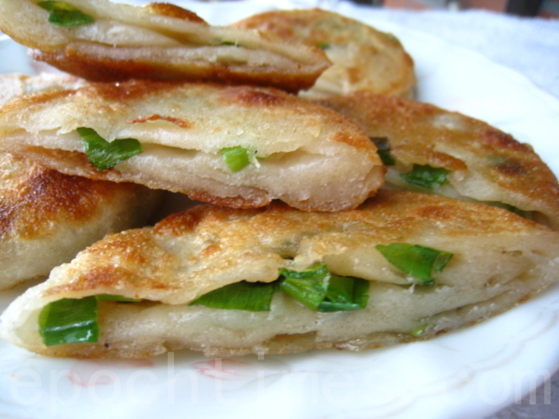 葱油饼-台湾夜市小吃 票选活动